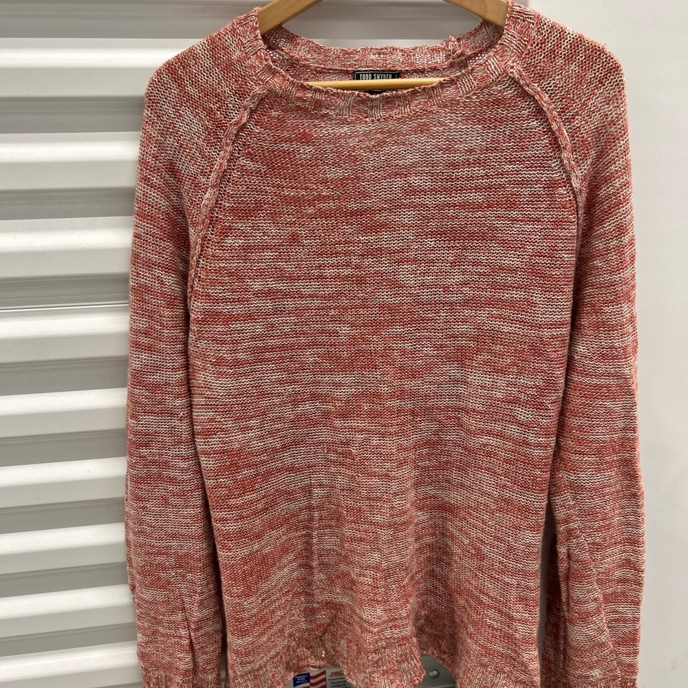 Todd Snyder lightweight linen sweater
